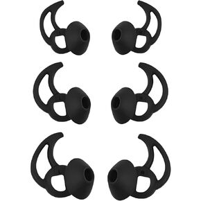 Earbud Replacement Tips Silicone Earbud Tips Earbud Covers Compatible with Bose Quietcomfort and Sport Headphone Ear Tips Earbud Rubber Tips 3 Pairs S M L
