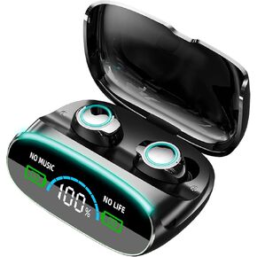 True Wireless Earbuds, 2024 Bluetooth Headphones 5.3 Earbuds, Waterproof Touch Control Ear Buds in-Ear Built-in Mic, with LED Power Display, IP7 Waterproof Earphones Sport Headset - Model 14