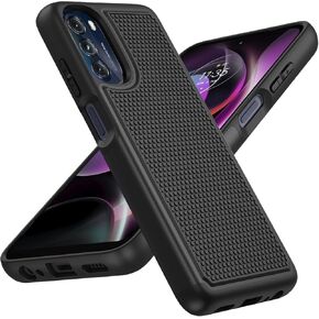 BNIUT for Motorola Moto G 5G 2022 Case: Dual Layer Shockproof Heavy Duty Protection | Military Grade Drop Proof Protective Phone Cases | Hybrid Hard Shell with Sturdy Durable Texture - Black
