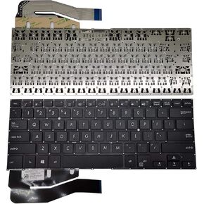 for ASUS TP410 TP410U TP410UA TP410UF TP410UR TP401 TP401CA TP461 Series Black Frameless Without Backlight US Layout Notebook Keyboard