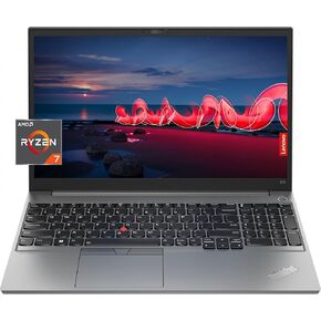 Lenovo ThinkPad E15 Gen 4 15.6 بوصة FHD IPS Display كمبيوتر محمول للأعمال، AMD Ryzen 7 5825U، ذاكرة وصول عشوائي 24 جيجابايت، 1 تيرابايت SSD، Wi-Fi 6، دعم USB-C DisplayPort 1.2، HDMI، كاميرا ويب 1080P، Windows 11 Pro، معدني معدني