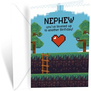 Prime Greetings Cheers and Happy Birthday Card Brother, Made in America, Eco-Friendly, Thick Card Stock with Premium Envelope 5in x 7.75in, Packaged in Protective Mailer