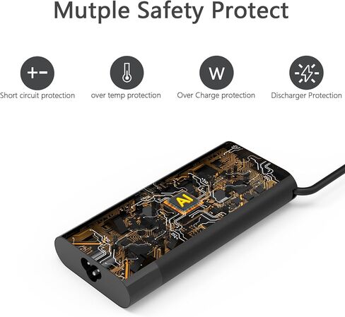 شاحن كمبيوتر محمول تيار متردد 150 وات بديل لشاحن HP Zbook 15 16 17 15u 15v G3 G4 G5 G6 G7 G8 G9 ZBook Studio G3 G4 G5 G6 G7 G8 Pavilion Gaming 15 17 مصدر محول طاقة الكمبيوتر المحمول in Kuwait
