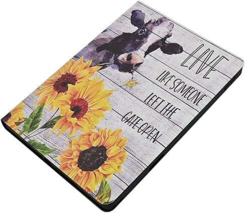 Case for iPad 9th / 8th / 7th Generation (2021/2020/2019) 10.2 Inch, PU Leather Slim Folding Stand Shell Protective TPU Cover with Auto Wake/Sleep, Sunflower African American Women in Saudi Arabia