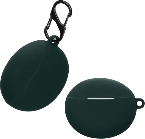 kwmobile Case Compatible with Xiaomi Redmi Buds 4 Active Case - Silicone Cover Holder for Earbuds - Black in Saudi Arabia