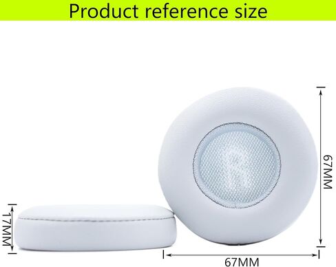 E45BT Ear Pads Replacement Type Ear Pads Repair Accessories Ear Pads Compatible with JBL E35 E45bt E45 Wireless Earphones (White) in Saudi Arabia