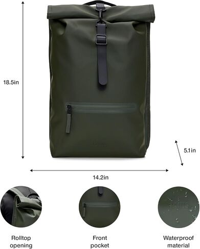 حقيبة ظهر رينز زينو رولتوب W3 NAVY ART.13320 in Kuwait