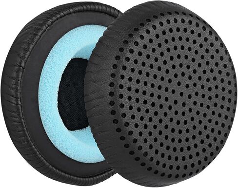 وسائد أذن بديلة من Geekria QuickFit لسماعات الرأس Skullcandy Grind اللاسلكية بتقنية البلوتوث، وسائد أذن لسماعات الرأس، وقطع إصلاح غطاء أكواب الأذن (أسود) in Saudi Arabia