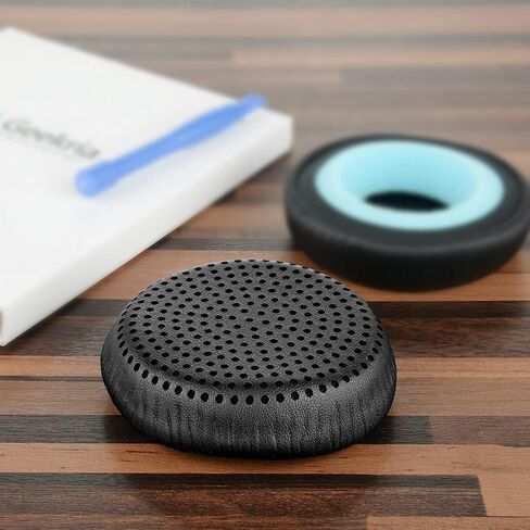 وسائد أذن بديلة من Geekria QuickFit لسماعات الرأس Skullcandy Grind اللاسلكية بتقنية البلوتوث، وسائد أذن لسماعات الرأس، وقطع إصلاح غطاء أكواب الأذن (أسود) in Saudi Arabia