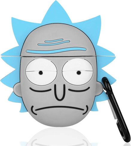 حالة الكرتون Lupct لAirPod 2nd 1st حالات الغلاف لطيف مضحك الأزياء تصميم رائع للبنين في سن المراهقة الفتيات جرلي الاطفال متعة شخصية فريدة من نوعها 3D أنيمي Kawaii جميلة لAirPods 2 الهواء القرون 1 (Ruike) in Kuwait