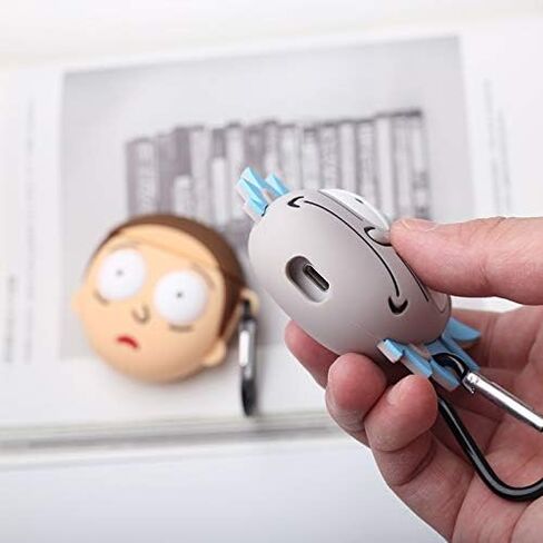 حالة الكرتون Lupct لAirPod 2nd 1st حالات الغلاف لطيف مضحك الأزياء تصميم رائع للبنين في سن المراهقة الفتيات جرلي الاطفال متعة شخصية فريدة من نوعها 3D أنيمي Kawaii جميلة لAirPods 2 الهواء القرون 1 (Ruike) in Kuwait