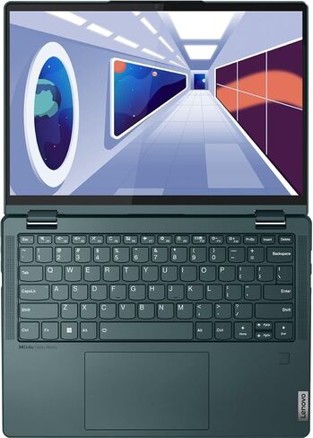 Lenovo Yoga 6 2023 2-in-1 Laptop 13.3" 1920x1200 IPS Touchscreen 6-Core AMD Ryzen 5 7530U 8GB RAM 256GB SSD AMD Radeon Graphics Wi-Fi 6 Backlit Keyboard Fingerprint Windows 11 Home w/ONT 32GB USB in Saudi Arabia
