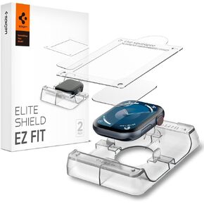Spigen EliteShield EZ Fit Screen Protector designed for Apple Watch Series 10 (46mm) - 2 Pack
