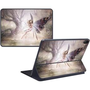 MightySkins Skin Compatible with Apple iPad Pro Smart Keyboard 11" (2018) - Tangled Fairy - Protective, Durable, and Unique Vinyl Decal wrap Cover - Easy to Apply, Remove - Made in The USA