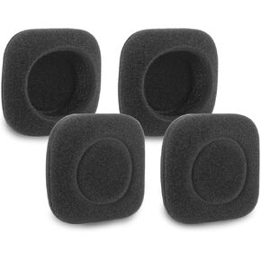 H150 Ear Pads Cushions 2 Pairs Replacement Ear Cushions Compatible with Logitech H150 H130 H250 Headphones, Softer Sponge Foam Earpads Cover Earmuffs (Black, 2 Pairs)
