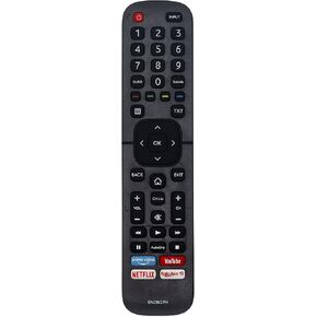 AULCMEET EN2BI27H Replace Remote Compatible with Hisense 4K Ultra HD HDR Smart LED TV H75B7510 H75B7530 H75B7550 H75B7570 H75BE7410 H75BE7430 H75BE7450 H75BE7470 H75B7510UK H75BE7410UK H75B7510
