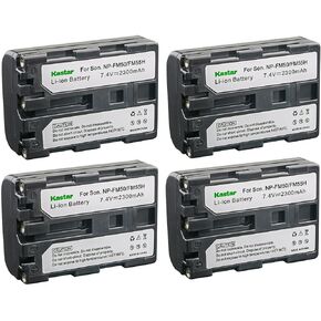 بطارية Kastar NP-FM50 / NP-FM55H 7.4 فولت 2300 مللي أمبير بديلة لكاميرا Sony DCR-TRV30، DCR-TRV33، DCR-TRV38، DCR-TRV39، DCR-TRV40، DCR-TRV50، DCR-TRV60، DCR-TRV70، DCR-TRV75، DCR-TRV80 in Kuwait