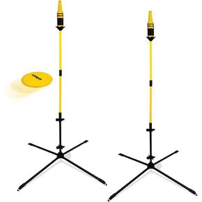 Kan Jam Kan Smash - Challenging Backyard Disc Game - Includes 175g Ultimate Flying Disc,Black/Yellow
