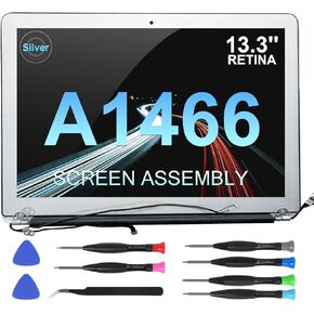 YUSE Screen Replacement for MacBook Air A1466 Mid2013 2014 2015 2016 2017 (EMC 2632 EMC 2925 EMC 3178 661-02397 661-7475) 1440 * 900 A Full LED LCD Display Assembly