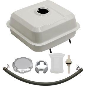 17510-ZE1-030ZA Gas Fuel Tank Replacement for 5.5 Hp 163cc and 6.5 Hp Predator 212cc 196cc Go-kart Engines, 17510-ZE1-020ZA Gas Tank Replacement for Honda GX200 GX160 GX140 Engine