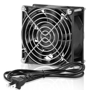 90mm X 90mm X 38mm 92mm 90mm EC Case Cooling Fan, Double Ball Bearing High Air Flow CFM Cooler