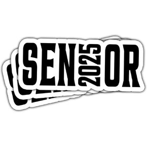 3 Pcs Senior 2025 Stickers, Senior Stickers, Senior Car Decorations Class of 2025, Senior Year 2025 - Stickers for Laptop Water Bottle Phone Car Window Helmet Vinyl Stickers 3 Inches