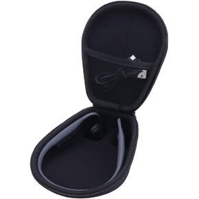 حقيبة حمل بديلة لسماعات الرأس Shokz/AfterShokz Trekz Titanium/Mini/Air Bone Conduction من Aenllosi (أسود)