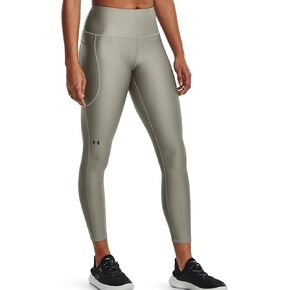 Under Armour Womens HeatGear Armour High Waisted Ankle No-Slip Leggings, (504) Grove Green / / Black, X-Large