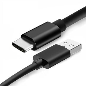 USB Type-C Charger Charging Cable Cord Compatible for Bushnell Phantom 2 Golf gps Range Finder, Bushnell Disc Jockey Disc Golf, Ampcaddy Version 3/Version Pro Speaker, Garmin inReach Mini 2 (5ft Black