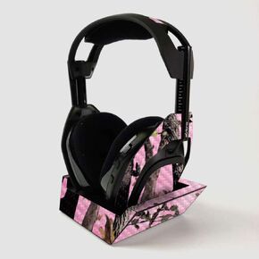 MightySkins Carbon Fiber Skin For ASTRO Gaming A50 Wireless Headphones + Base Station - Conceal Snow | Protective, Durable Textured Carbon Fiber Finish | Easy To Apply | Made in the USA