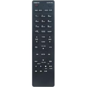 RC-791S RRMCGA222AWSA Replacement Remote Control Applicable for Onkyo Mini Bookshelf Stereo System CD Receiver CR-445 CS-445 CR445 CS445