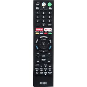 New RMF-TX310U Voice Remote Control fit for Sony Bravia LCD LED Smart TV XBR-55A8G XBR-65A8G XBR-60X830F XBR-70X830F XBR-43X800G XBR-49X800G XBR-55X800G XBR-65X800G XBR-75X800G KD-75X780F KD-43X750F