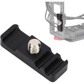Camera Cage Cable Clamp - Portable Cage Fitting Wire Clip - Accessories Fixed Clip - 1/4 Inch Universal Lightweight Mounting