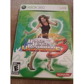 DDR Universe 3 *GAME ONLY* Compatible with Microsoft XBOX 360 Game (Renewed)