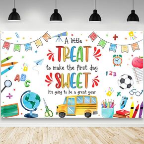 Fall in Love with Learning Backdrop Autumn Maple Leaves Pumpkin Fall Thanksgiving Classroom Decorations Back to School Wall Decor Supplies 70.8 x 43.3 inch