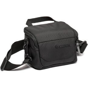 Manfrotto Advanced Shoulder Bag XS III for Reflex and Mirrorless Camera with Lens, Camera Bag, Camera Case with Tripod Mount and Rain Cover