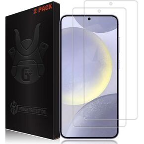 2 Pack Screen Protector for Samsung Galaxy S24+ (6.7 Inches Plus Version) - Protective Tempered Glass Screen Cover, Phone Case Friendly, Lifetime Replacement