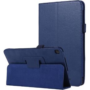 for Samsung Galaxy Tab A 8.0 2019 T290 T295 Tablet Cover,Ultra Slim Folio Stand Lightweight Leather Case for Samsung Galaxy Tab A 8.0 SM-T290 SM-T295(2019 Release) 8"(Li-Dark Blue)