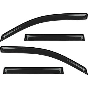 Wind Deflector Compatible with 2000-2006 Tahoe/Escalade Base Smoke Sun/Rain Guards Window Visor 94304