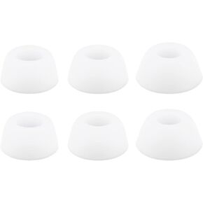 3 Pairs Silicone Earbuds Ear Tips Compatible with Huawei FreeBuds Pro Earphones Soft Eartips Earpads Ear Cap Ear Plug L/M/S 1 Pair Each Size Black