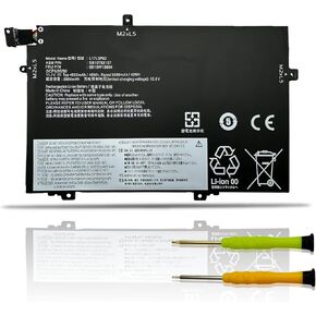 L17L3P52 L17M3P54 Laptop Battery Replacement for Lenovo ThinkPad L480 L490 L580 L590 L14 L15 L14 Gen 2 L15 Gen 2 Series L17M3P53 L17C3P52 SB10K97610 SB10K97611 SB10K97613 01AV465 01AV464