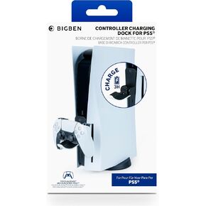 شاحن Nacon Bigben الصغير لوحدات تحكم PS5 DualSense وDualSense Edge