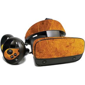 MightySkins Skin for Oculus Rift S - Textured Gold | Protective, Durable, and Unique Vinyl Decal wrap Cover | Easy to Apply, Remove, and Change Styles | Made in The USA