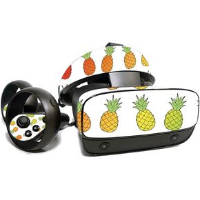 MightySkins Skin for Oculus Rift S - Rainbow Pineapples | Protective, Durable, and Unique Vinyl Decal wrap Cover | Easy to Apply, Remove, and Change Styles | Made in The USA
