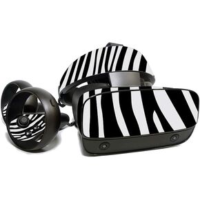 MightySkins Skin for Oculus Rift S - Black Zebra | Protective, Durable, and Unique Vinyl Decal wrap Cover | Easy to Apply, Remove, and Change Styles | Made in The USA