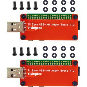 2pcs USB Type A Male Connector Dongle Expansion Breakout Board Module Kit for Raspberry Pi Zero/W