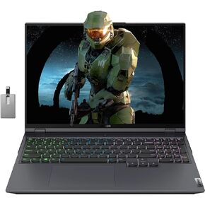 Lenovo Legion 5 Pro 16" QHD 165Hz Gaming Laptop, AMD Ryzen 7 5800H, 32GB RAM, 1TB PCIe SSD, NVIDIA GeForce RTX 3070, Backlit Keyboard, 720P Webcam, Grey, Win 11 Pro, 32GB Hotface USB Card