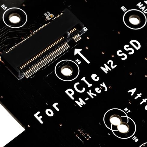 تقنية SilverStone SST-ECM20 بطاقة محول M2 مزدوجة إلى PCI-E X4 وSATA 6G (ECM20) in Saudi Arabia