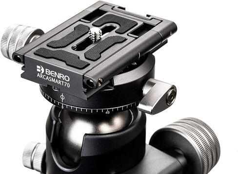 لوحة Benro مقاس 70 مم Arca-Swiss مع محول للهواتف الذكية in Kuwait