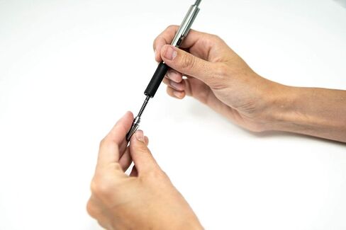 Zebra F-Series Ballpoint Stainless Steel Pen Refill, Fine Point, 0.7mm, Black Ink, 10-Count in Kuwait